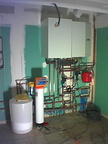 Adoucisseur et chaudiere gaz condensation weishaupt chauffage radiateur et plancher chauffant  villa 69 Bron Rhone
