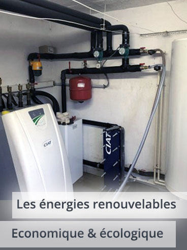 artisan installateur pompe à chaleur eau eau - PAC Villette d'Anthon